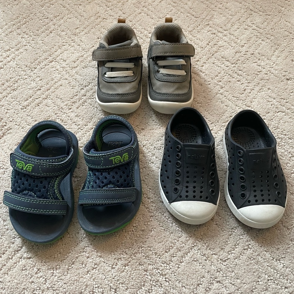 Toddler Boy Shoe Bundle- Size 4
